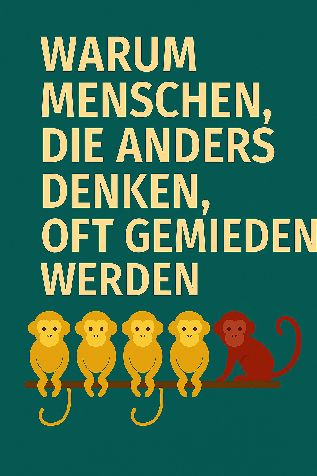 Mut in Zeiten der Unsicherheit – Warum Menschen, die anders denken, oft gemieden&nbsp;werden