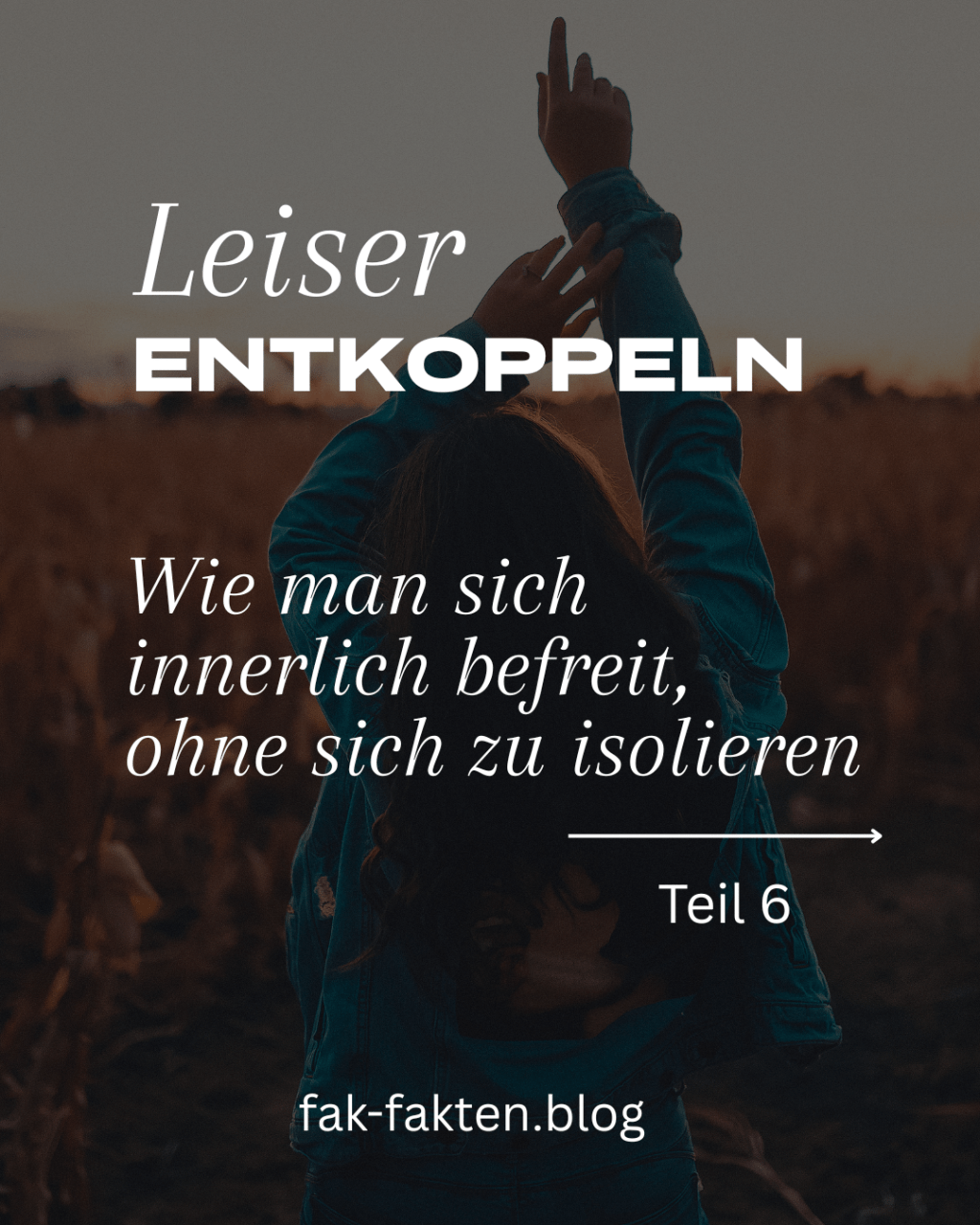 Leise entkoppeln – Wie man sich innerlich befreit, ohne sich zu isolieren&nbsp;(6)