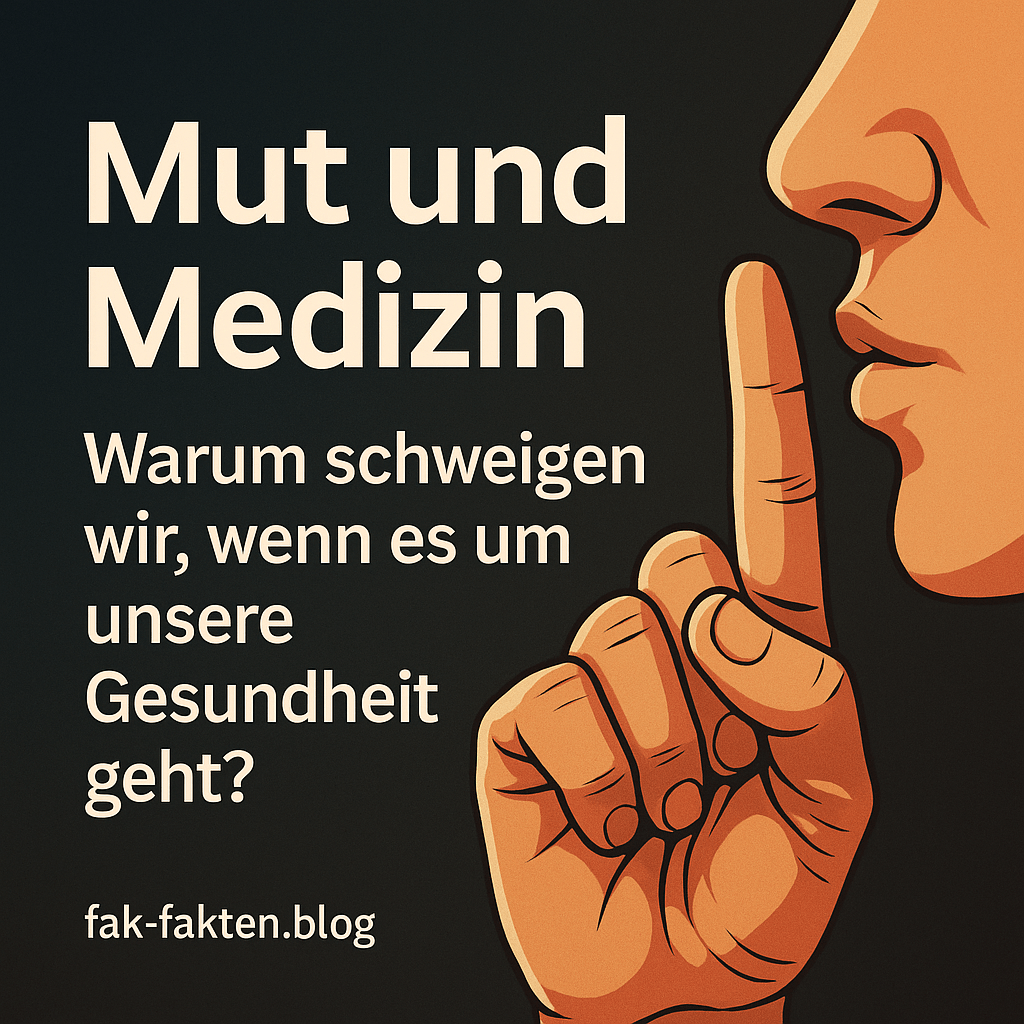 Mut und Medizin – Ein Aufruf zur gemeinsamen Verantwortung (Teil&nbsp;1)