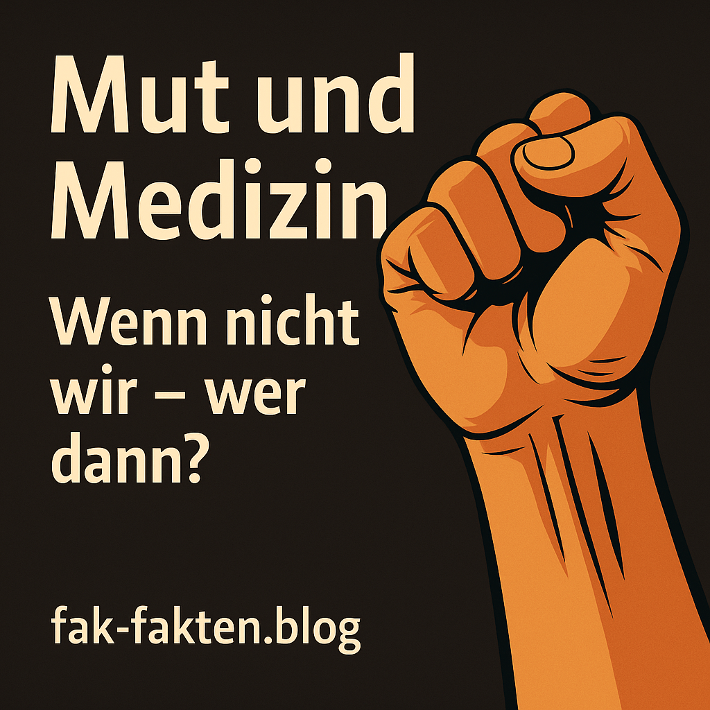 Mut und Medizin – Teil 2: Wer, wenn nicht&nbsp;wir?