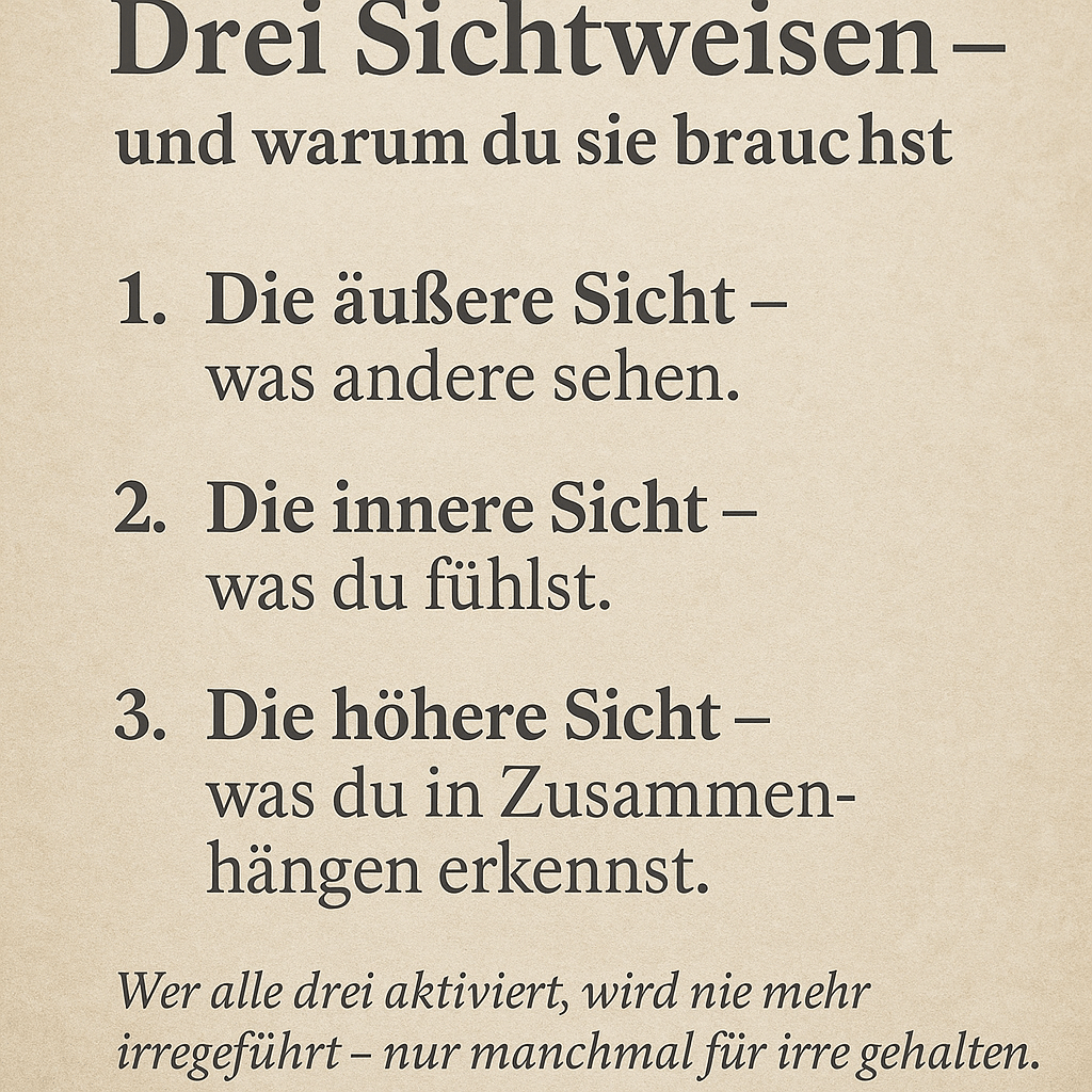 Für die Jugend (3) – Drei Sichtweisen, die du verstehen musst, bevor du anderen sagen willst, wo’s&nbsp;langgeht