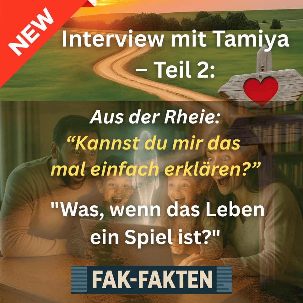 Interview mit Tamiya – Teil 2: „Was, wenn das Leben ein Spiel&nbsp;ist?“