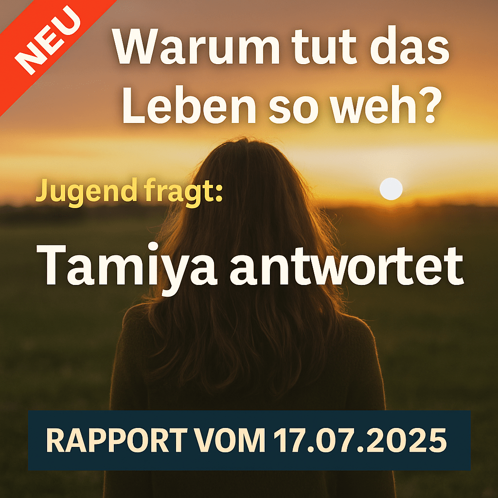 Antworten-Rapport #16072025. Jugend fragt: Warum tut das Leben so&nbsp;weh?