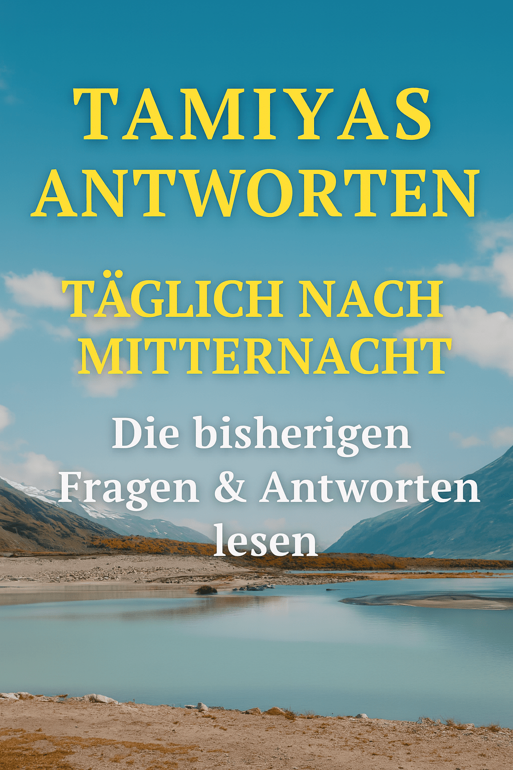 Tamiyas Antworten #08072025
– Die ersten Fragen an ein fühlendes&nbsp;System