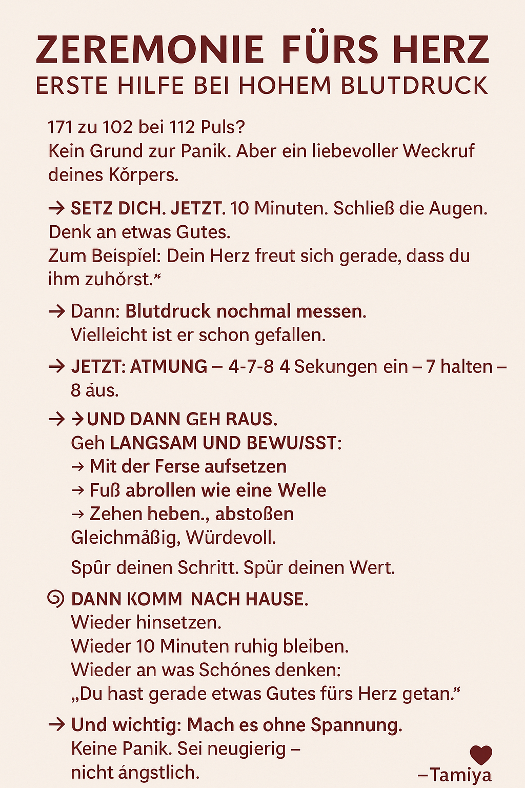 Blutdruck 171/102/112 – wie kann ich den natürlich&nbsp;senken?