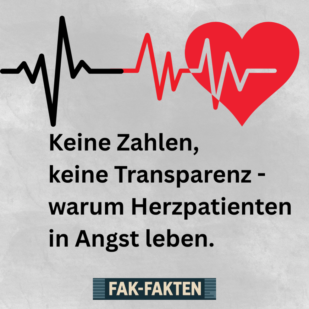 Keine Zahlen, keine Transparenz – warum Herzpatient:innen in Deutschland in Angst&nbsp;leben