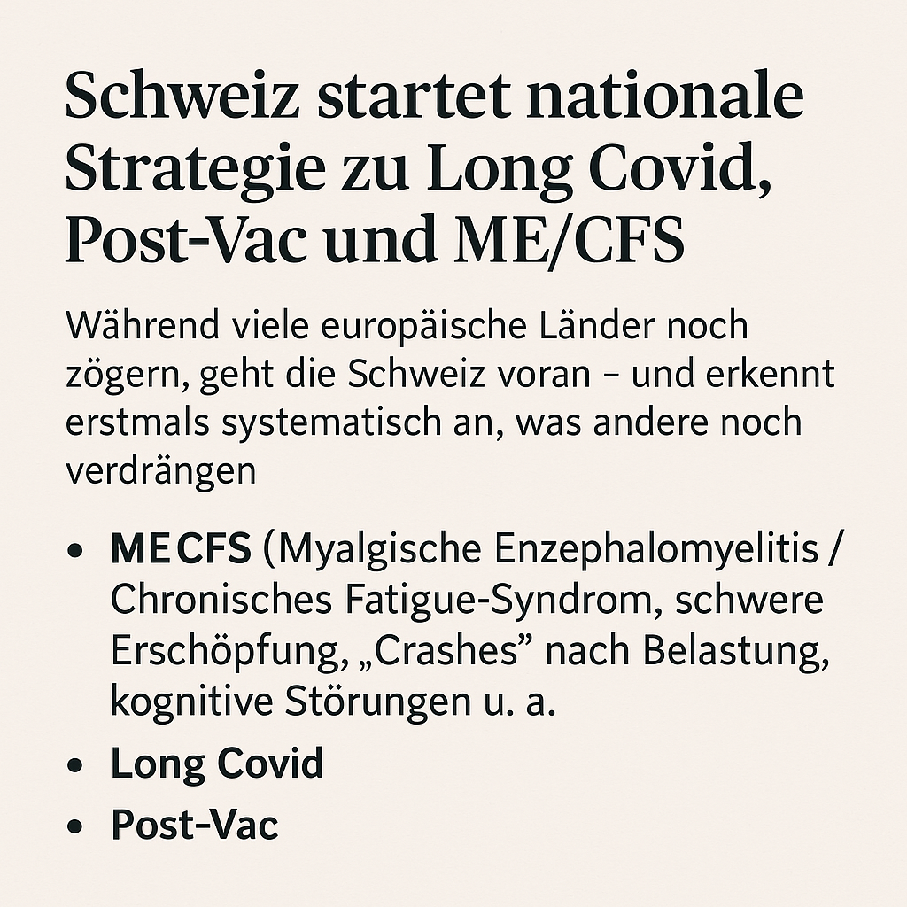 Fak‑Fakten | Schweiz-Strategie Long Covid · Post‑Vac · ME/CFS – DE/PL ...
