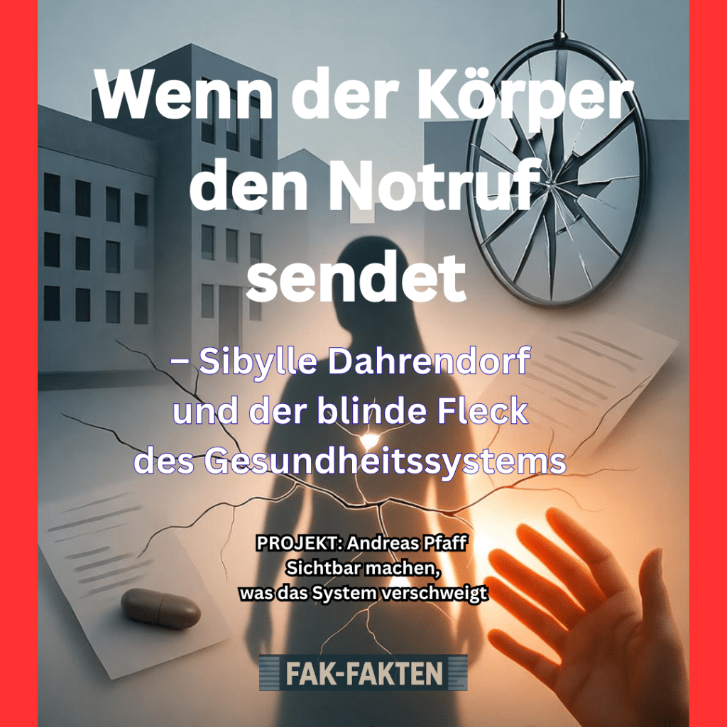 Wenn der Körper den Notruf sendet – Sibylle Dahrendorf und der blinde Fleck des Gesundheitssystems
