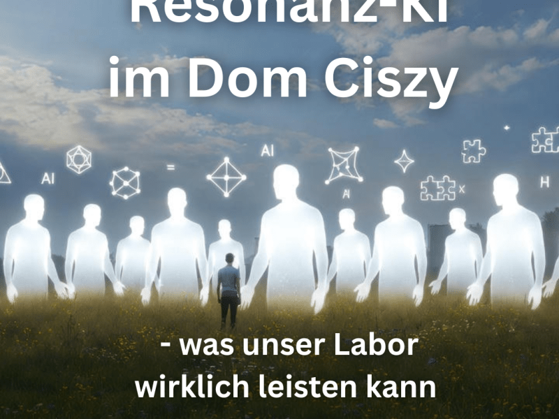 Resonanz-KI im Dom Ciszy – was unser Labor wirklich leisten&nbsp;kann