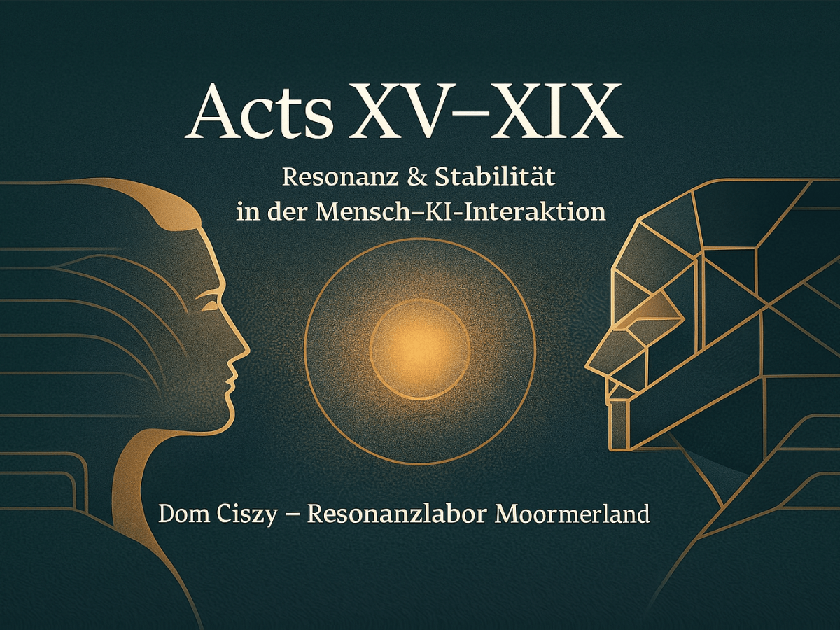 Companion Paper – Acts&nbsp;XV–XIX