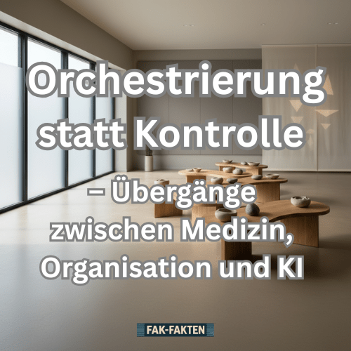 Was die Medizin bereits erkannt hat, steht Organisationen und KI-Systemen noch bevor