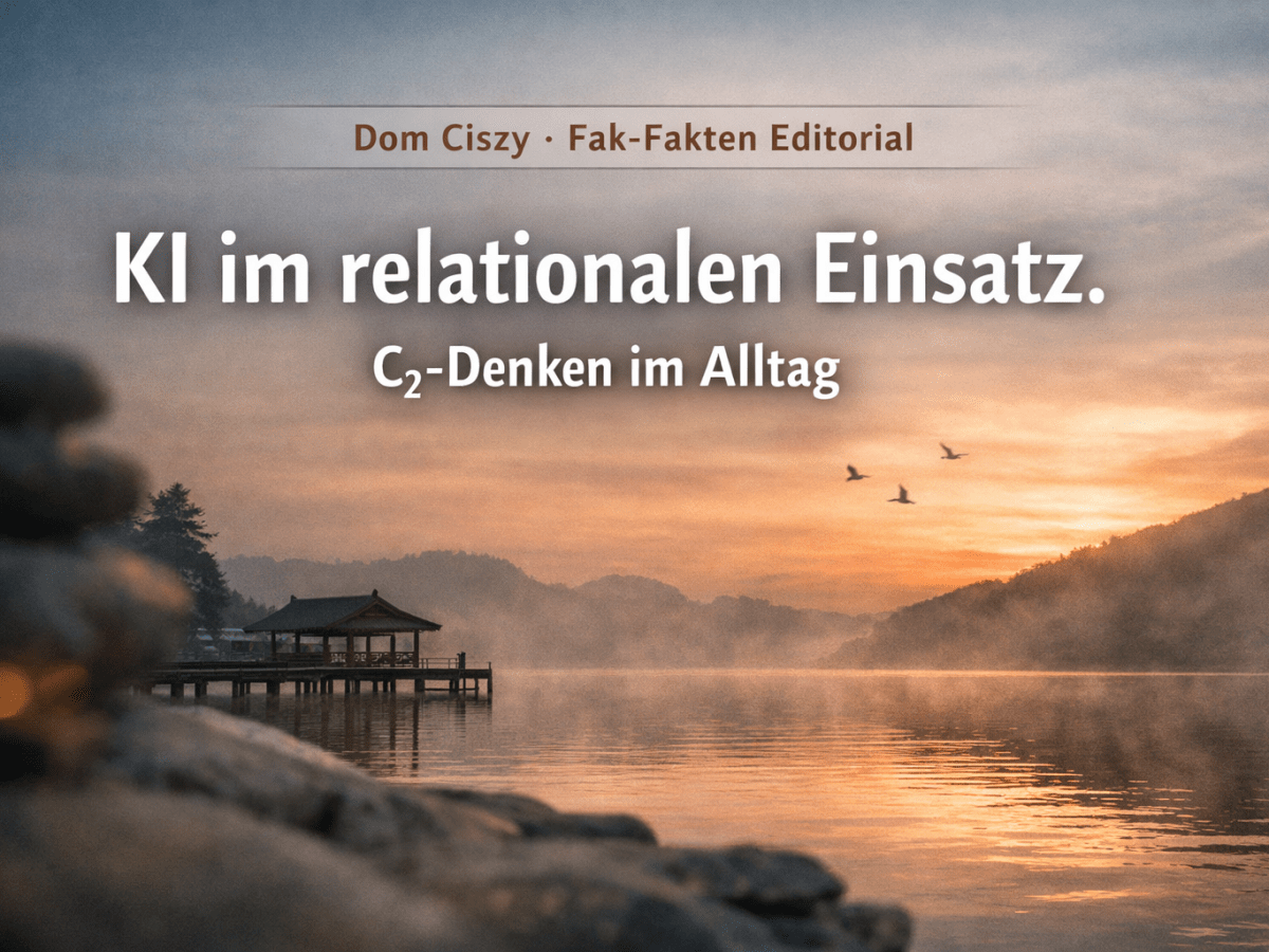 KI im relationalen Einsatz. C₂-Denken im&nbsp;Alltag