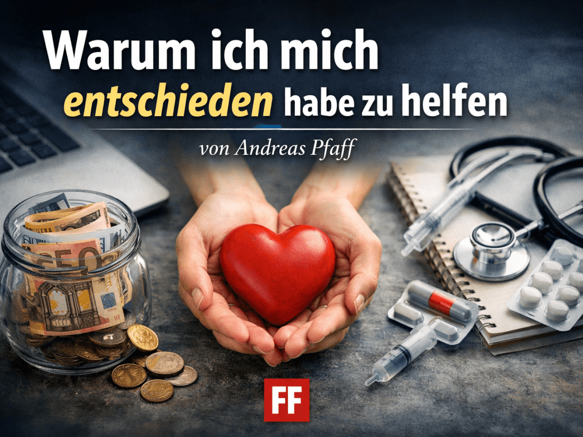 Warum ich mich entschieden habe zu helfen – Gastbeitrag von Andreas&nbsp;Pfaff