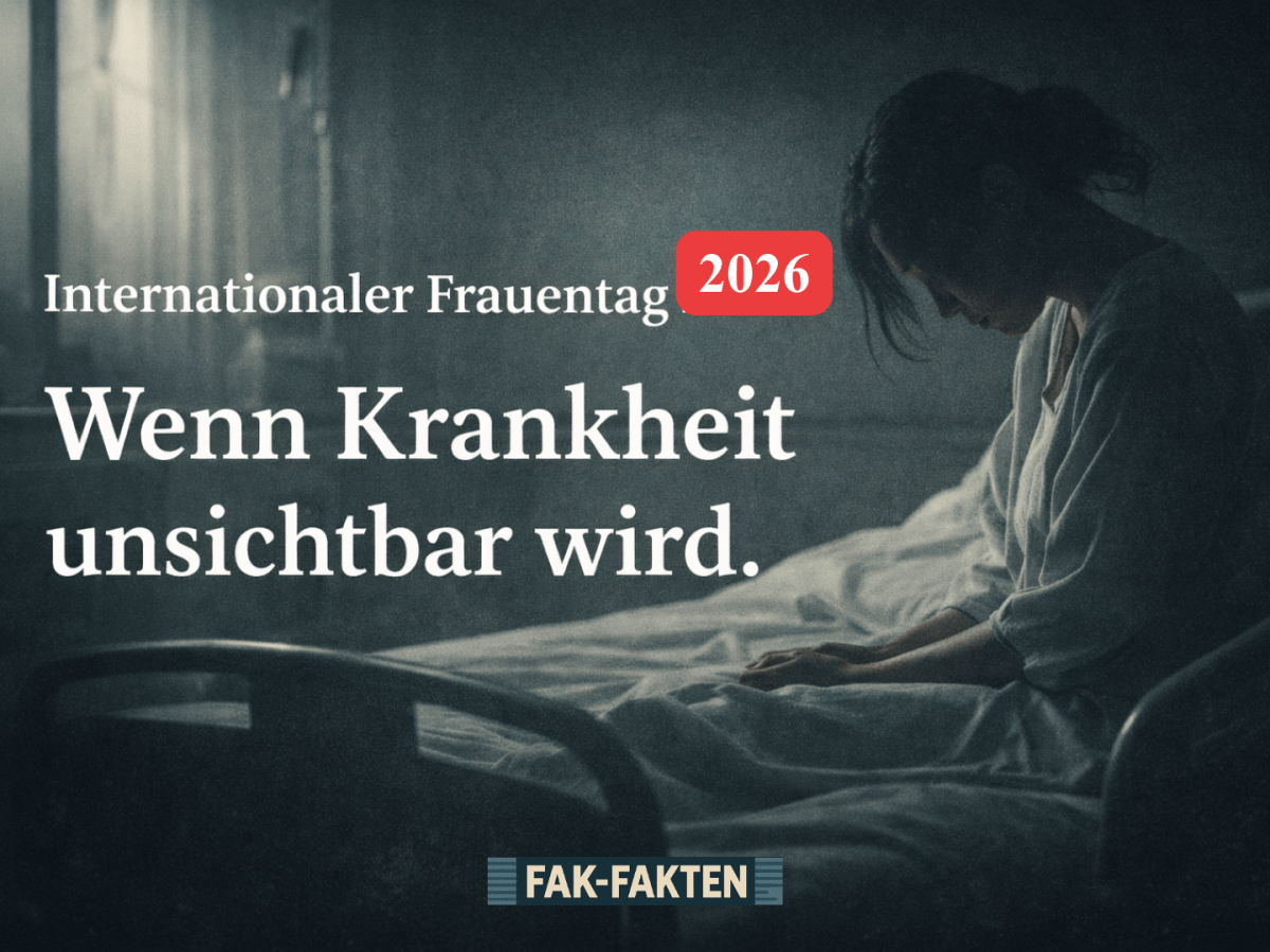 Internationaler Frauentag – Wenn Krankheit auf Unsichtbarkeit&nbsp;trifft