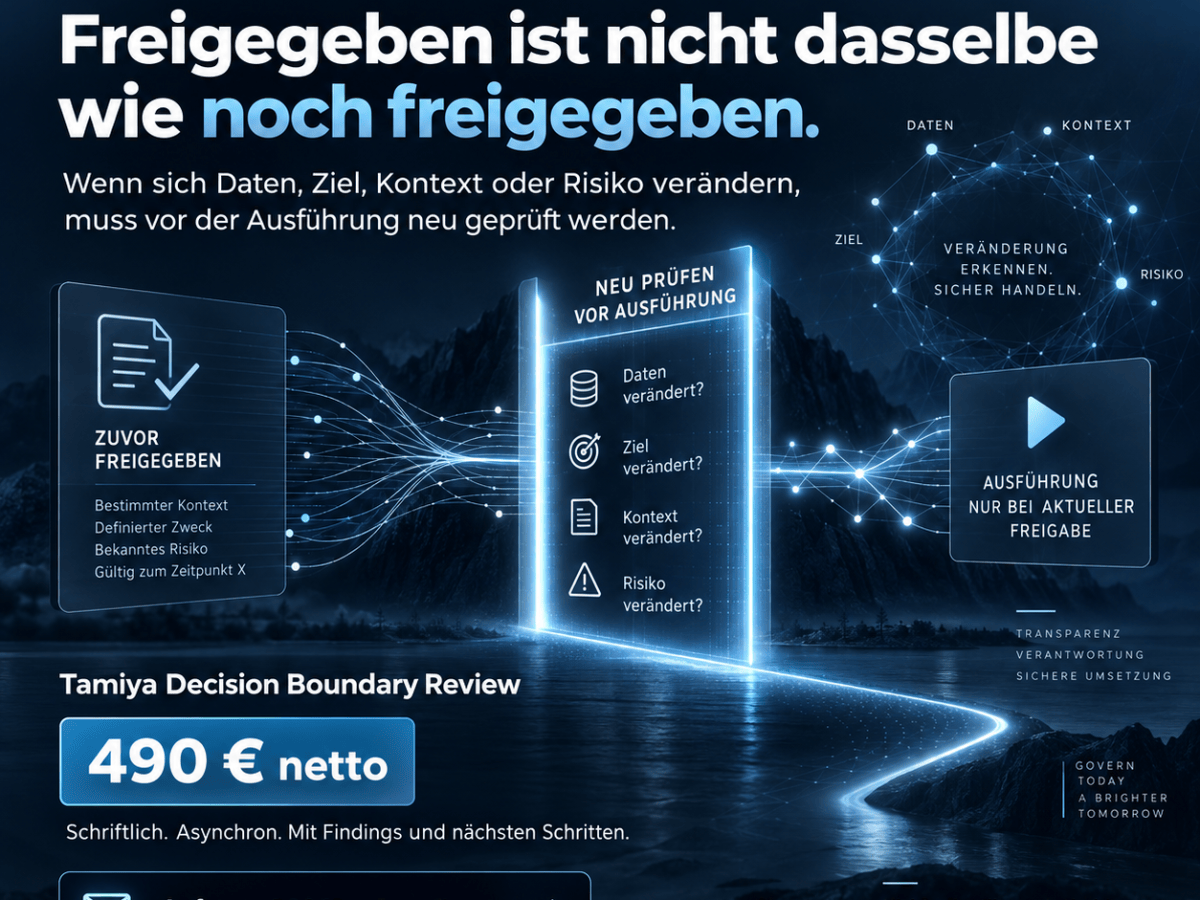 Freigegeben ist nicht dasselbe wie noch freigegeben: Warum KI-Agenten vor der Ausführung neu geprüft werden&nbsp;müssen