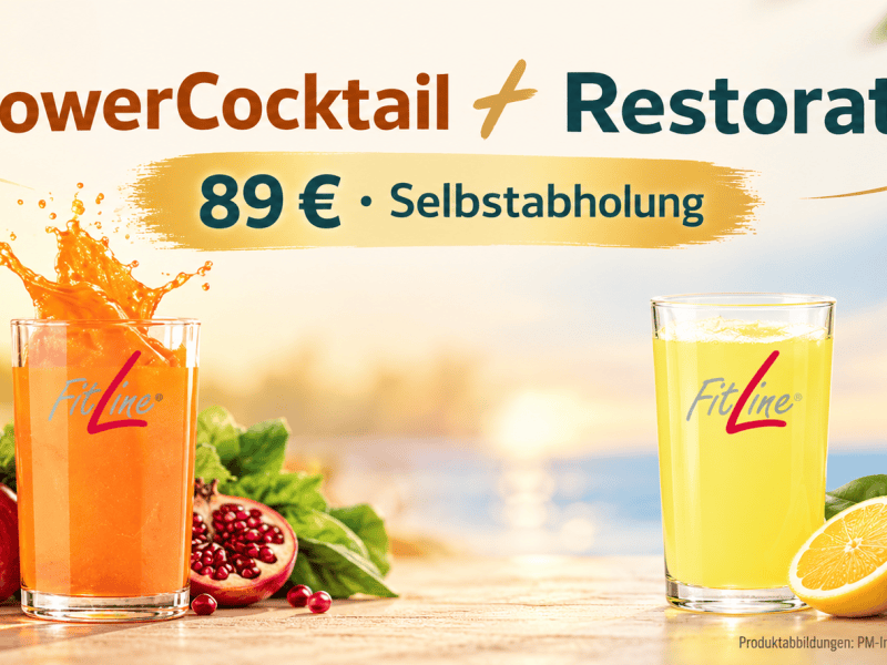Nahrungsergänzung verstehen: Unser FitLine-Basisset für 89&nbsp;€